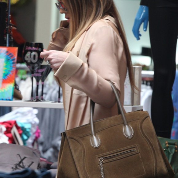 Celine Phantom in Suede Leather - Picture 4 of 4